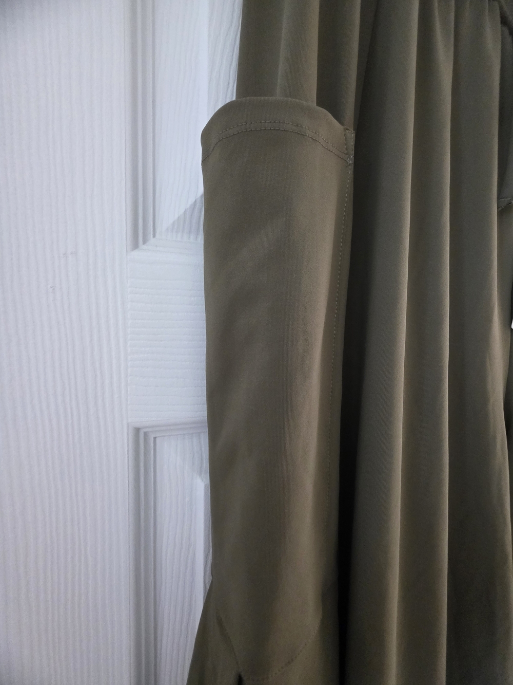 HALARA Wide-Leg Olive Green Drawstring Pocket Pants - Picture 2 of 10